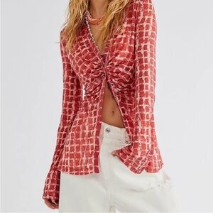 🍀FREE PEOPLE🍀LUCKY SHIRTEE🍀